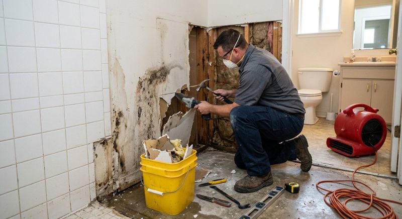 Attic Water Damage Repair in Conroe, TX