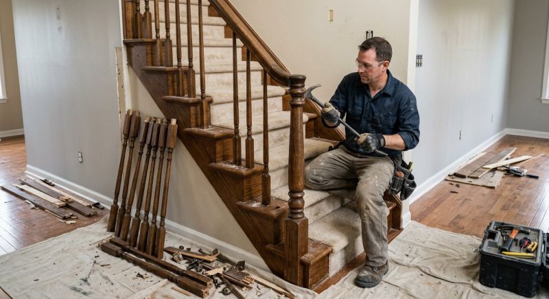 Banister Removal in Katy, TX