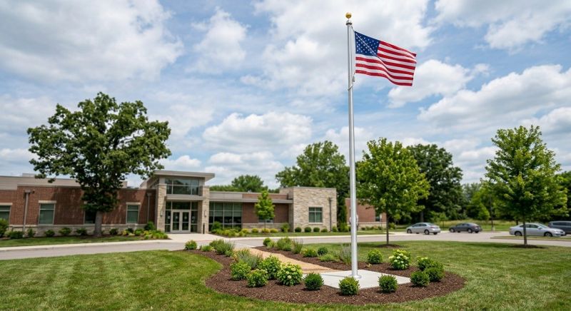 Flagpole Installation in Kansas City, KS