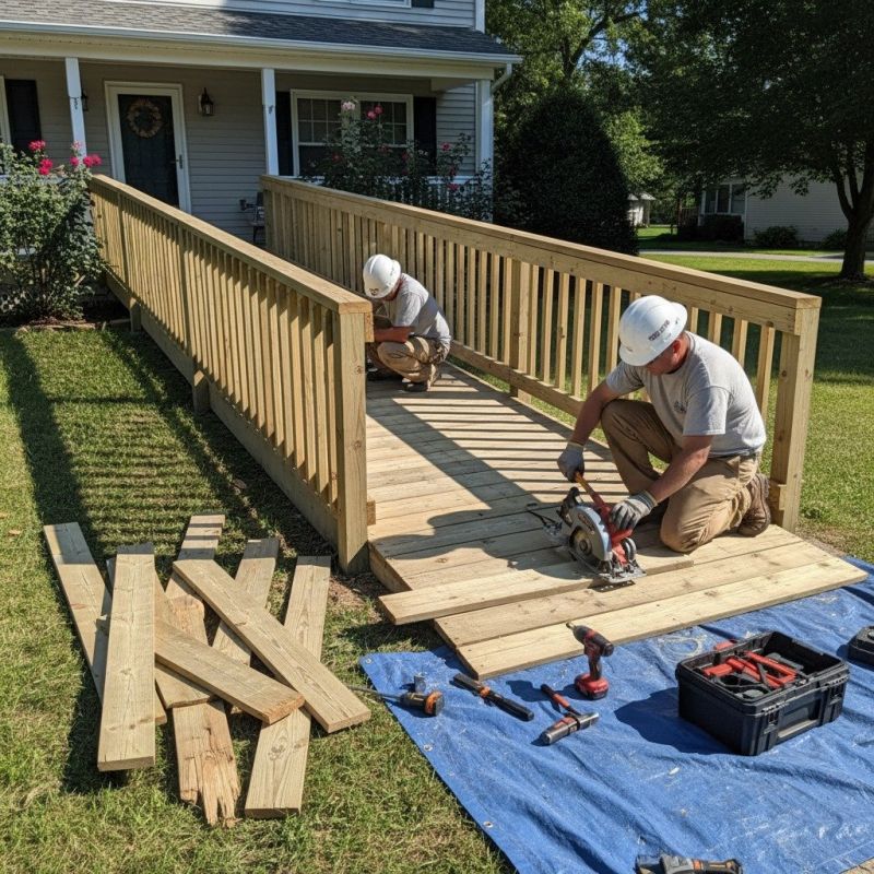 Handicap Ramp Repair in Overland Park, KS