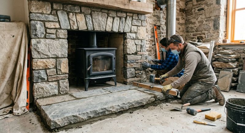 Hearth Installation in Houston, TX