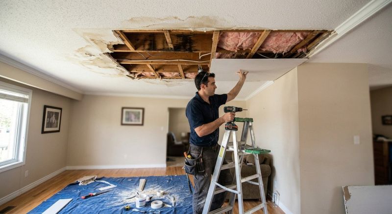 Leaking Ceiling Repair in Denver County, CO