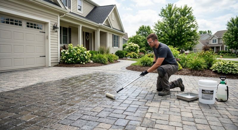 Paver Driveway Sealing in Kitsap County, WA
